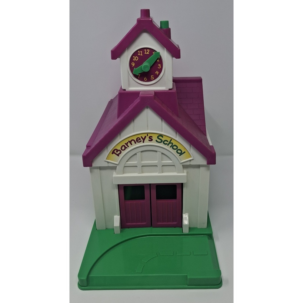 Barney Dinosaur School House Playskool Play  1993